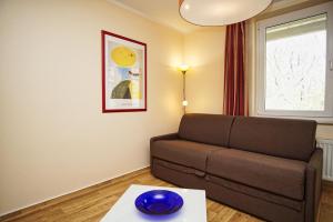 strandnah, Balkon, AHOI Erlebnisbad gratis in Sellin - Strandresidenz Brandenburg FeWo 14