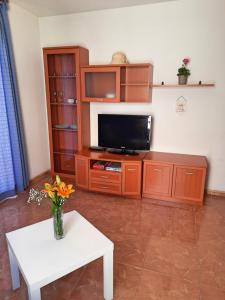 Apartamento playero con vistas a la montaña