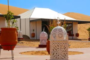 Young luxury camp