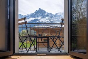 Newly renovated apartment with Mont Blanc view