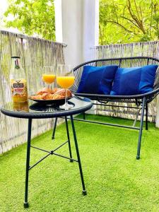 Le Havre de paix Montpelliérain - terrasse et parking privé