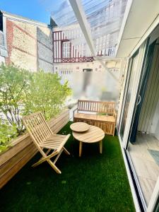 Maisons de vacances Deauville, maison au coeur de la ville : photos des chambres