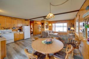 Lakefront Cabin with Private Dock and Beach!