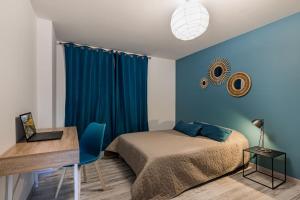 Appartements Le Grand Bellevue Hypercentre 3 chambres face a la Gare SNCF : photos des chambres