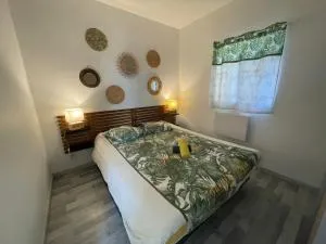 ESCAPADE LE TEMPS D'UNE PAUSE avec jardin et barbecue bord du canal du midi-gare - Fendeille