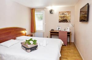 Hotels Logis Bagatelle - 51530 Dizy : Chambre Simple