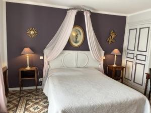 B&B / Chambres d'hotes LA MAISON DE JUSTINE : Chambre Double - Vue sur Jardin