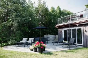 Demilune Lodge - Serene cabin with hot tub - Bongards