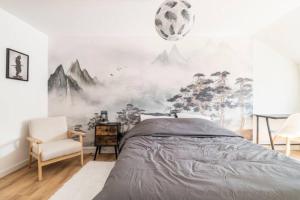 Appartements Melange d'Ambiance Hollywood-Japon-Jungle en un : photos des chambres