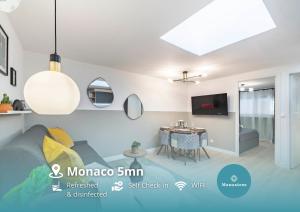 Appartements Hypercentre - Monaco 5mn a pied : photos des chambres