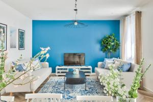 Free Private Parking - 15mn Paris - 5mn Walk Train Station -equipped - Terrace - Garden - Stade de France - Casino dEnghien - Hippodrome, Université