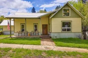 Downtown Bonners Ferry Home with Covered Porch! - Creston