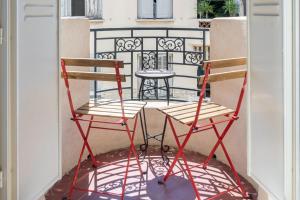 Appartements Beautiful duplex of 40m with balcony in Toulon : photos des chambres