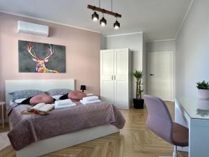 Apartament Ukiel No9 z prywatnym dostępem do jeziora i siłownią