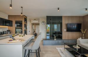 Larka Luxury Apartments Malinska, with private pool, 150 m from the sea