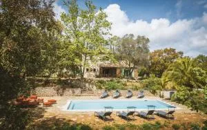 Unique à gassin : 1,5 ha, 4 suites : la campagne au cœur de st tropez - 加桑