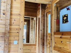 Chalet with private garden and sauna