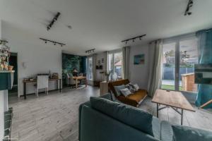 Appartements Detente Piscine et jacuzzi au Bassin d'Arcachon : photos des chambres