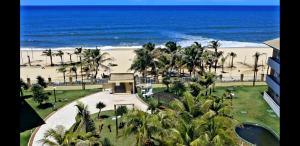 Paraíso das Dunas - Apartamento à beira mar com jacuzzi - Próximo ao Beach Park