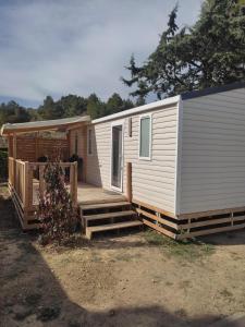 Campings Charmant mobil-home cosy 98 : photos des chambres