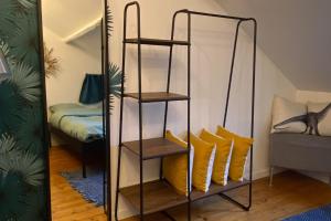 Maisons de vacances La Maison des Plantes, charmante, atypique et cosy pour 4 personnes avec parking et jardin : photos des chambres