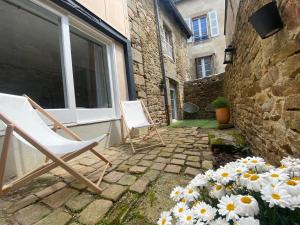 Ty Guenhaël petite maisonnette avec extérieur intra-muros proche port de Vannes