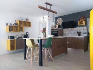 Villas Maison moderne dans la drome des collines : photos des chambres