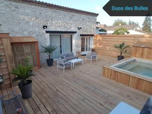 Maisons de vacances Gite en Perigord pourpre Spa *** : photos des chambres