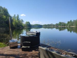 Utena Glamping Pelakys lake