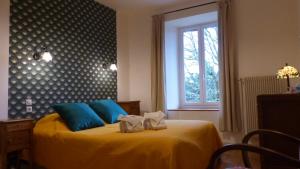 B&B / Chambres d'hotes La ferme du Garnasson- chambre Cassis : Chambre Double - Vue sur Jardin