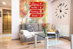 Stawowa Premium Apartment - 69 m2 with sauna and private garage - 姆德尼擦