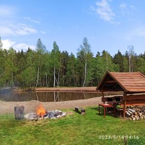 Apartament nad jeziorem, Kamień.