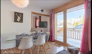 Au Centre de la station de ski de Valfréjus - appartement 4-6 personnes