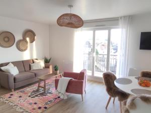 Appartements Calme et verdure a Poissy 50 m2 parking terrasse : photos des chambres