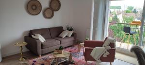 Appartements Calme et verdure a Poissy 50 m2 parking terrasse : photos des chambres