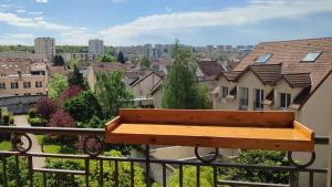 Calme et verdure à Poissy 50 m2 parking terrasse