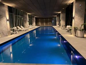 墨尔本 WSP 3B2B apartment in CBD with free parking 单人房 大堂