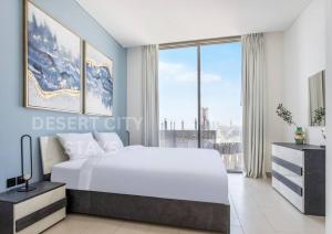 2 Bed in Sobha Creek Vista Reserve with Burj Khalifa views hosted by Desert City Stays