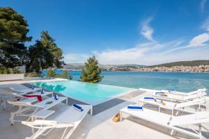 Beachfront Villa Milka with Pool