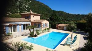 Villas Gulf of Saint-Tropez , nice villa, recent and quiet with heated private pool : photos des chambres