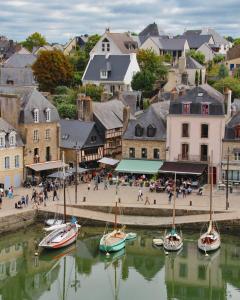 Appartements Luxueux petit cocon sur le port de Saint-Goustan : photos des chambres