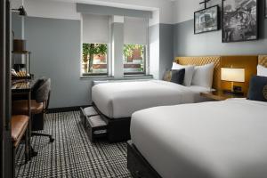 Standard Twin Room room in The Union Club Hotel at Purdue University Autograph Collection
