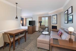 Queen Suite with Fireplace room in Residence Inn by Marriott State College