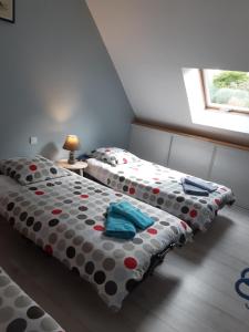 B&B / Chambres d'hotes Les Aulnays : Chambre Familiale - Vue sur Jardin