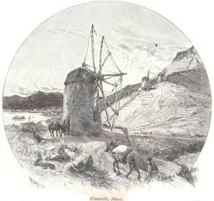 Razos Windmill Ithaka Greece