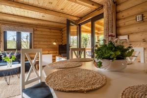 Domek Całoroczny z Bali na Mazurach z Balią Ogrodową 6 Osobowy