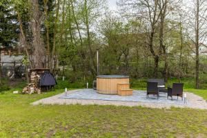 Domek Całoroczny z Bali na Mazurach z Balią Ogrodową 6 Osobowy