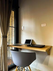 Spacious balcony inside your own private studio