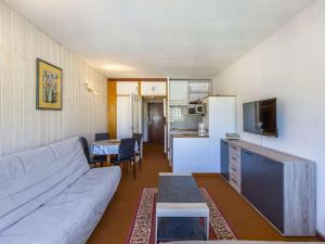 Studio 4 pers, pied des pistes, balcon, kitchenette équipée, Gourette - FR-1-400-46