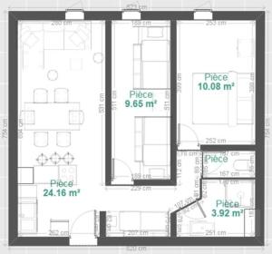 Appartements Appartement Val Louron 6 a 8 personnes : photos des chambres